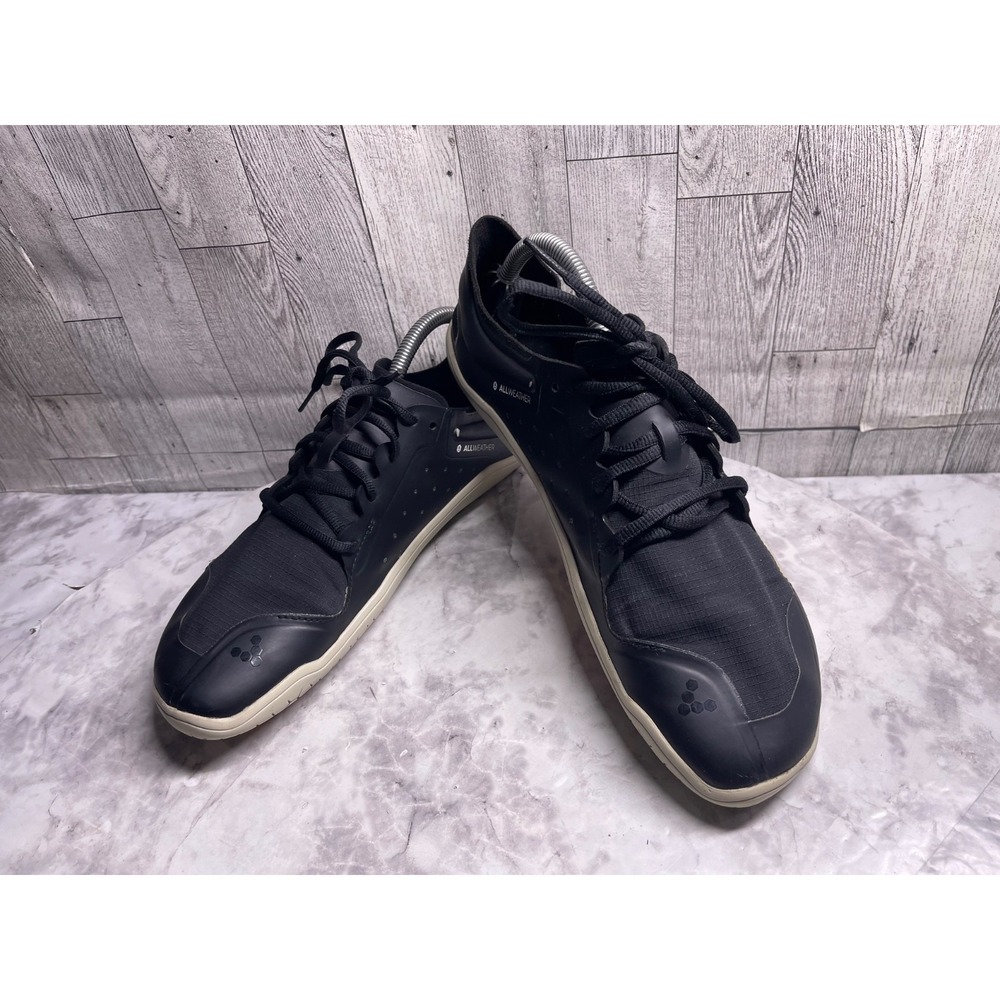 Vivobarefoot Primus Lite IV All Weather Black Sneakers Women 41 10 Running Shoes